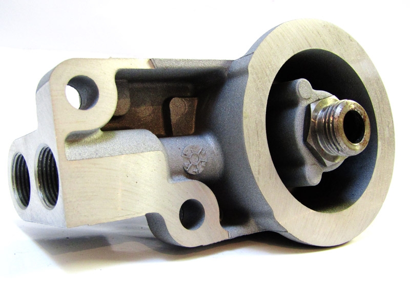 Oil Filter Mount Silver