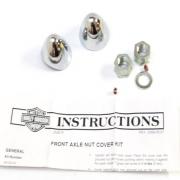 Axle Cover Kit Chrome, 44122-03, fits a Harley Davidson Deuce™ '00 - '06
