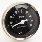 Tachometer, 67111-85, fits a Harley Davidson Sportster FXR