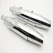 Exhaust Muffler Set, 65682-04, fits a Harley Davidson Softail