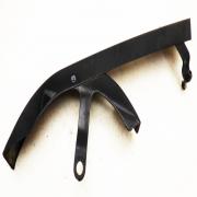 Belt Guard Black, 60300202, fits a Harley Davidson Sportster