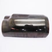 Heat Shield Bottom Satin Chrome, 65400431, fits a Harley Davidson CVO