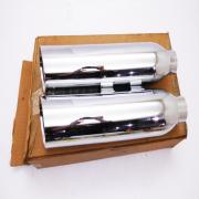 Exhaust Mufflers Slash Cut (Nice Sound), 80496-07, fits a Harley Davidson Fat Boy '07 - '17