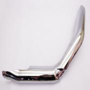 Heat Shield Front Chrome, 65400176A, fits a Harley Davidson Touring