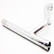 Exhaust Pipe Rear Right, 65513-97, fits a Harley Davidson Heritage Springer