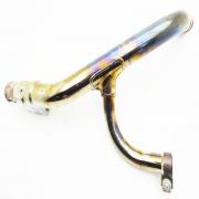 Exhaust Pipe Rear, 65600009A, fits a Harley Davidson Dyna