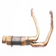 Exhaust Header Catalytic, 65600177, fits a Harley Davidson Touring