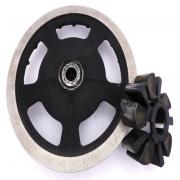 Sprocket with Isolator, 40217-09, fits a Harley Davidson Touring