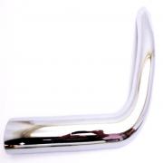 Exhaust Heat Shield Rear, 65389-05B, fits a Harley Davidson Softail