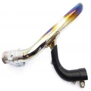 Exhaust Pipe Rear, 65600009A, fits a Harley Davidson Dyna