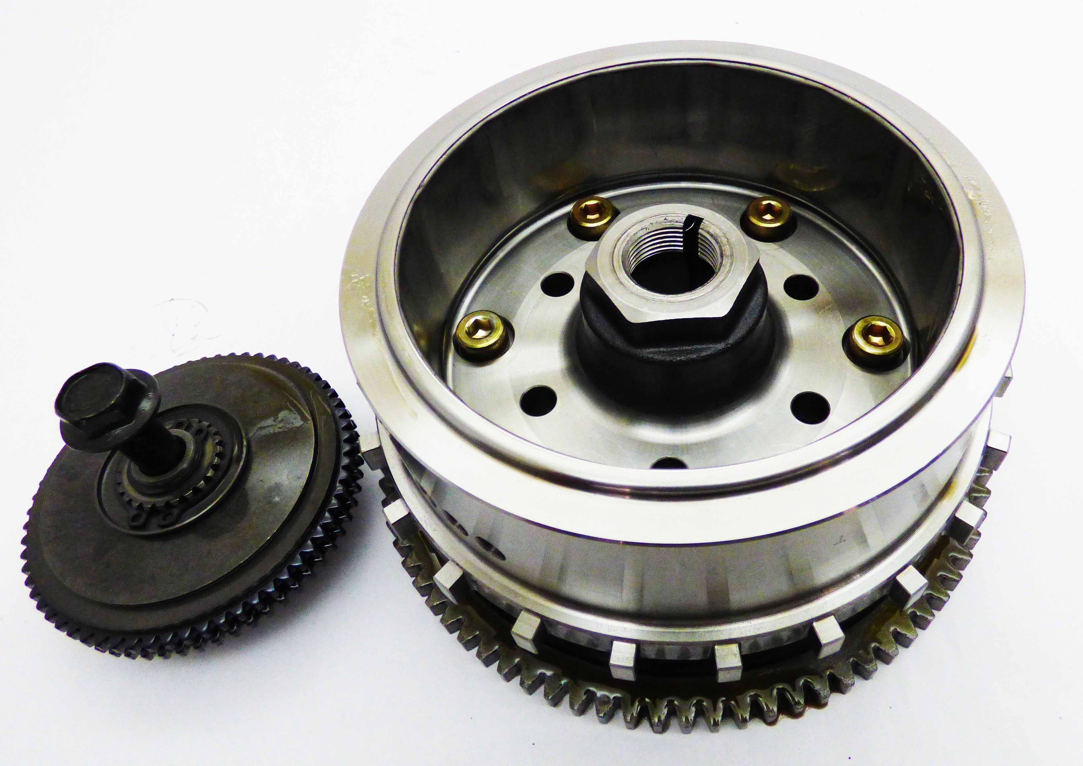 Rotor with Ball Catch Clutch