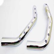 New Screaming Eagle Buckshot Heat Shields - Chrome, 64601-10, fits a Harley Davidson Sportster '04 - '13