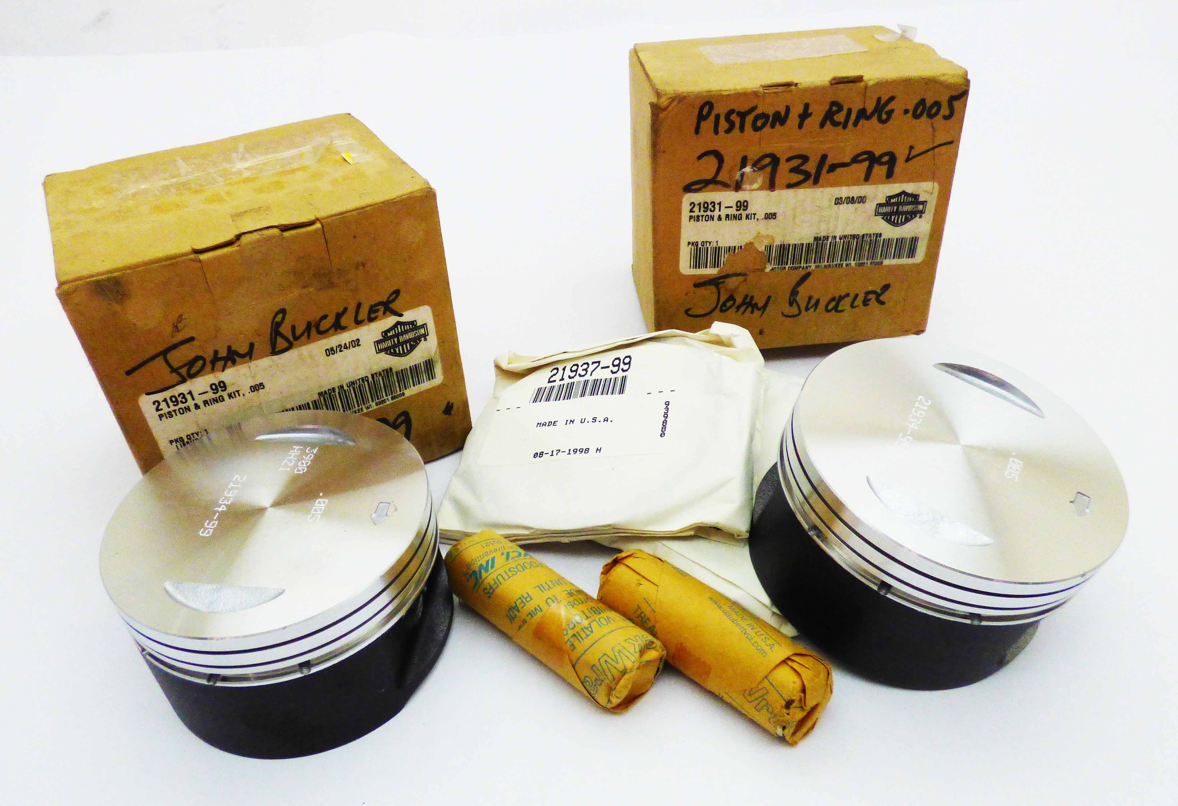 Pistons and Rings Assembly
