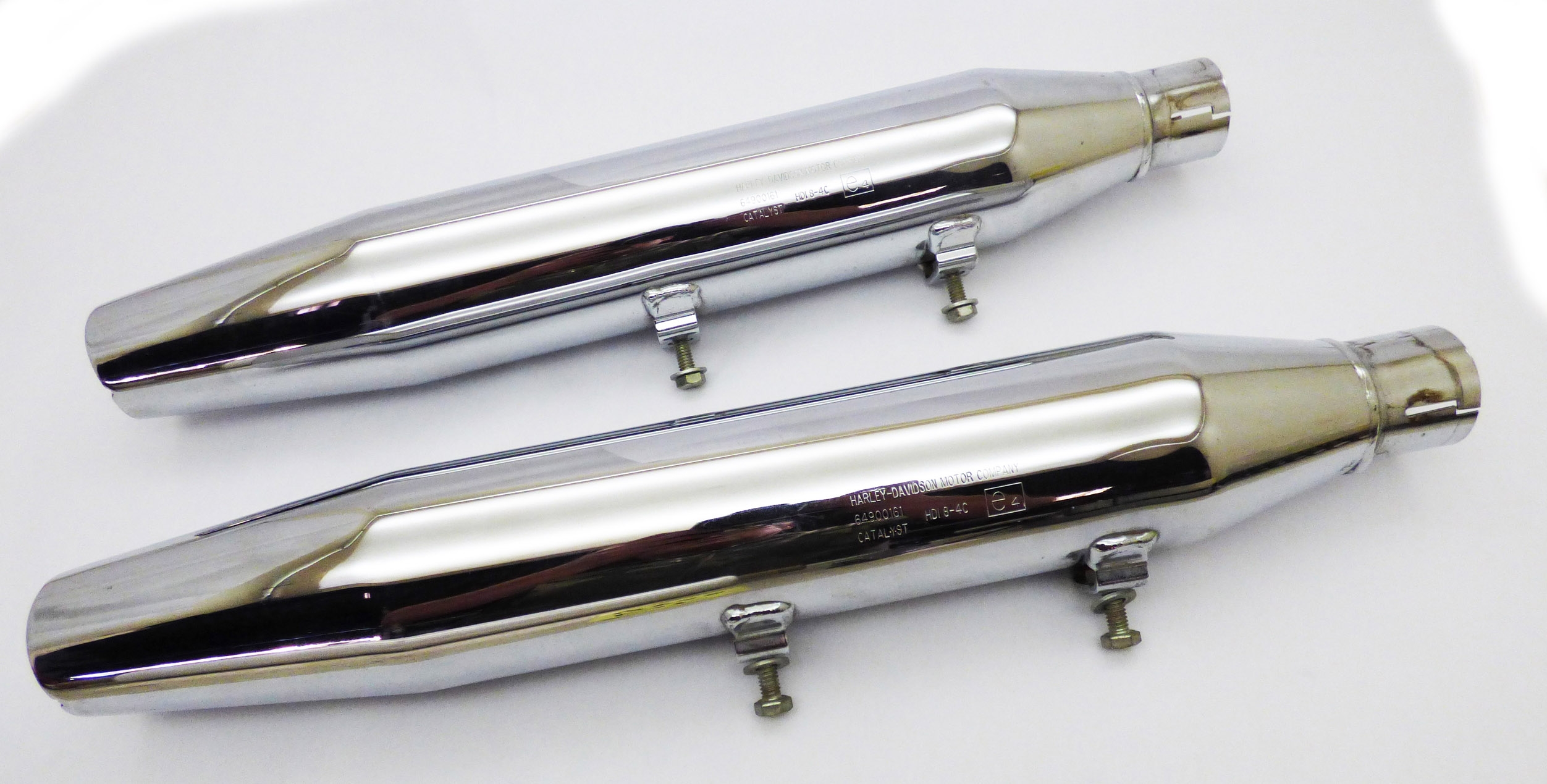 Exhaust Muffler Set of 2