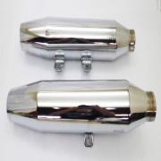 Exhaust Muffler Set, 65890-95, fits a Harley Davidson Softail EVO