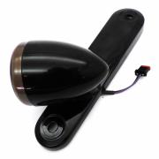Turn Signal Assembly Left Black, 67800908, fits a Harley Davidson Touring